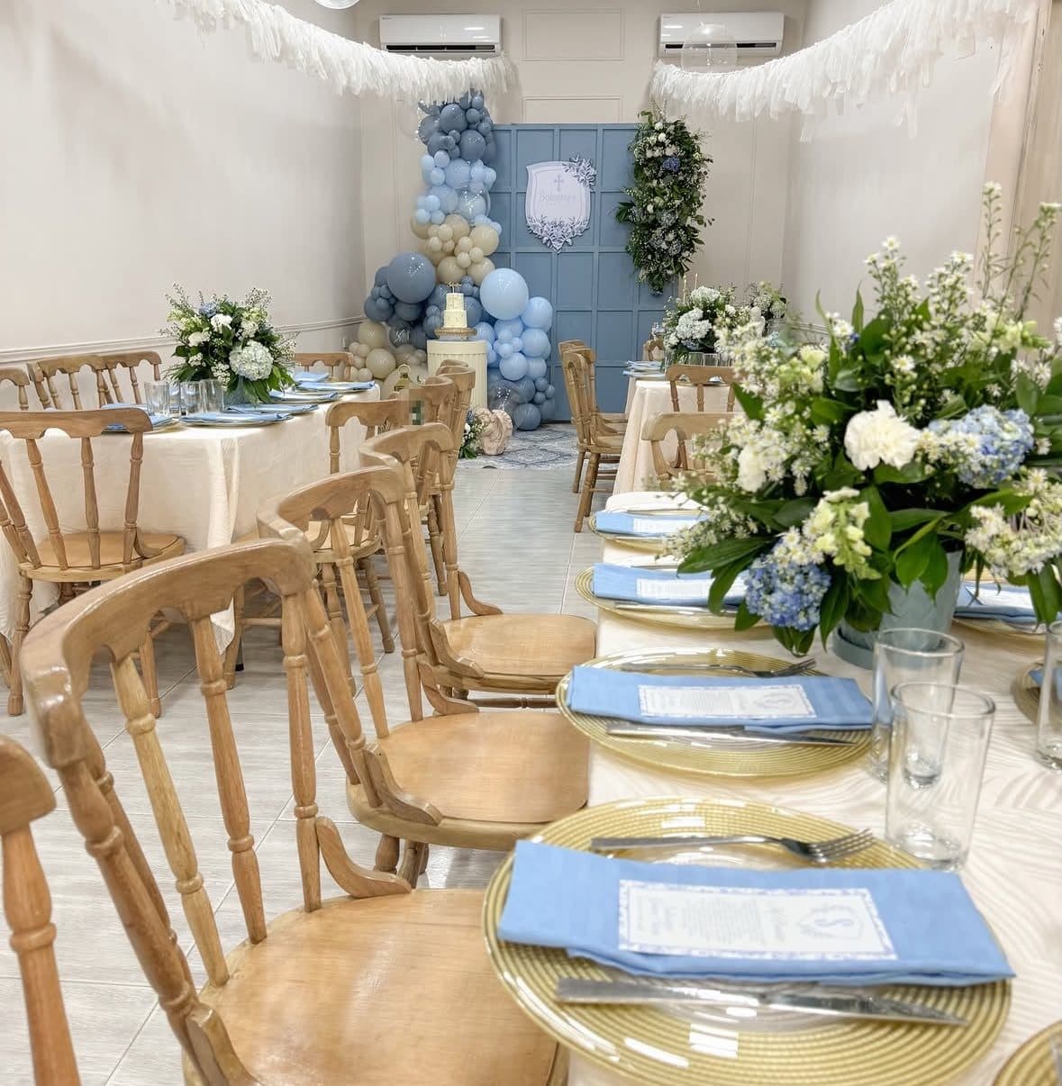 Decoración elegante para evento social