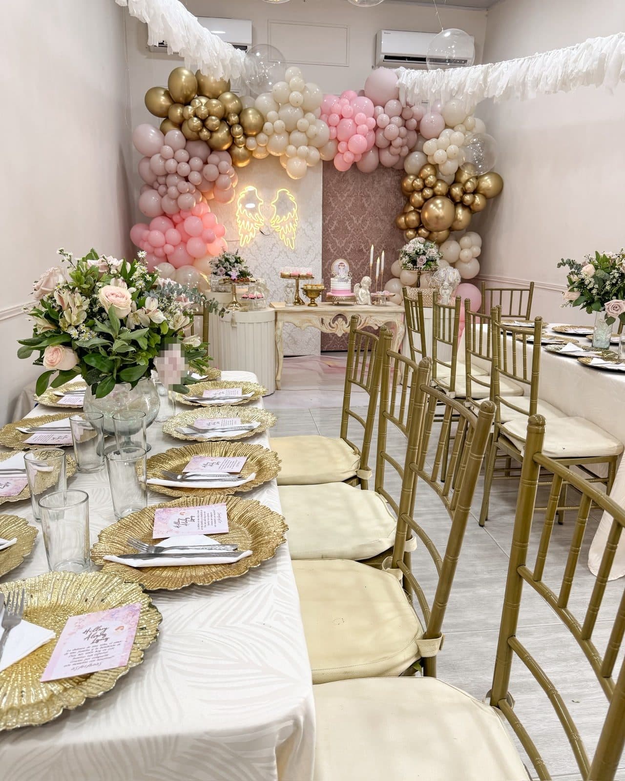 Evento social decorado en Áurea Eventos
