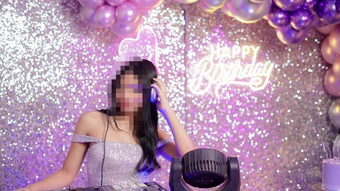 Fiesta disco para quinceañera